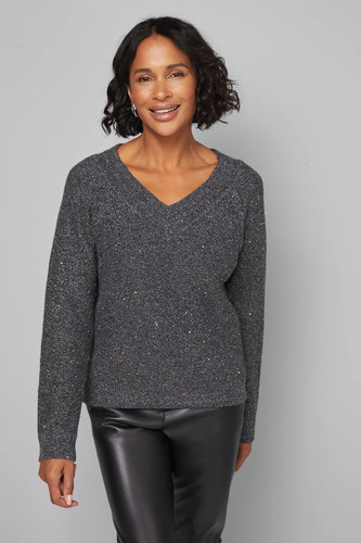 Wallis black jumper - jumper, womens