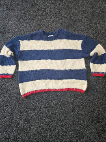 Women blue white striped - blue/white,