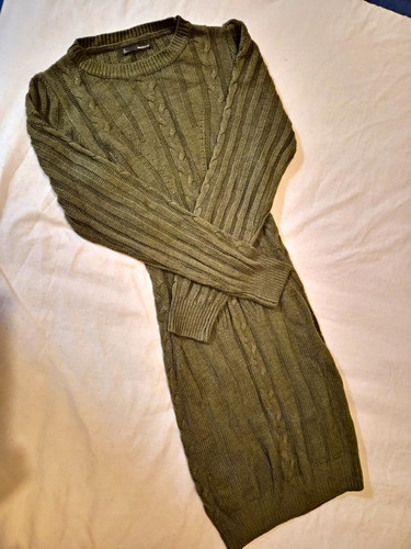 Women green heavyweight wool - women's,