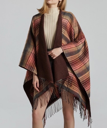 Women winter poncho cape - poncho,