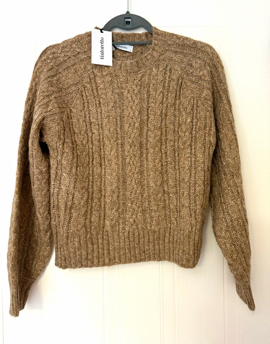 Tintoretto brown cable knit - tintoretto,