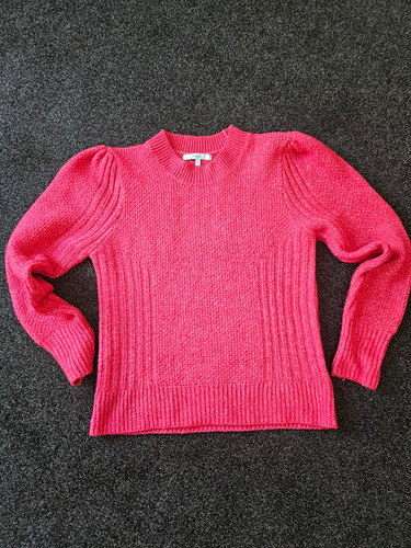 Next pink knit crew neck - knit,