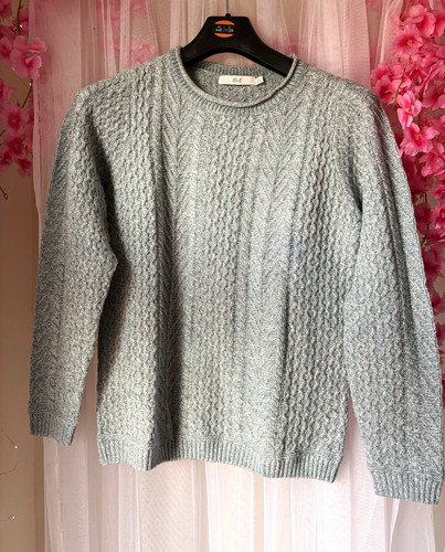 Isle women grey crew neck - crew,