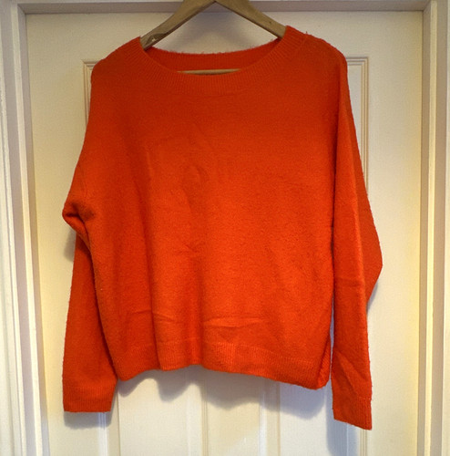 Women orange knit crew - h&m, women’s
